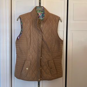 Quilted Lilly Pulitzer vest